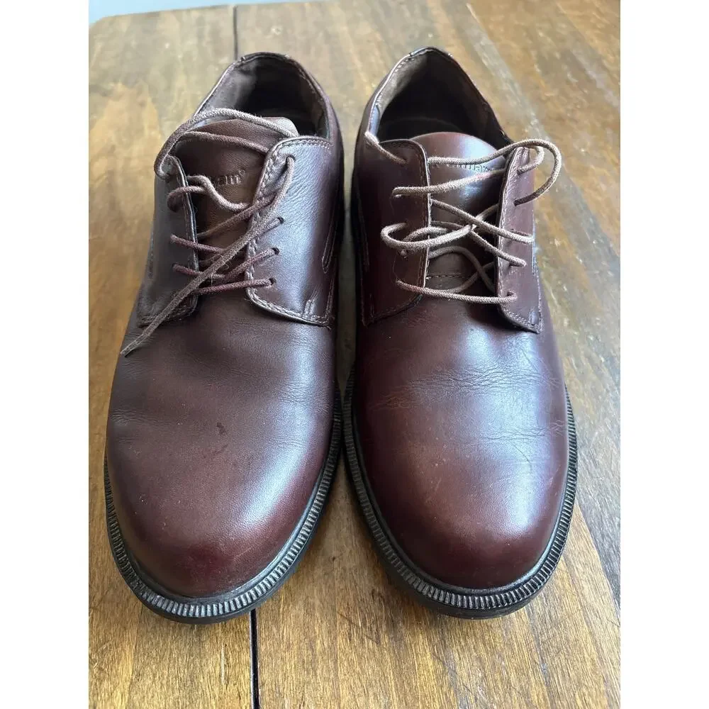 Dunham MCT410SB Jericho Burlington Waterproof Leather Oxford Dress Shoes  10 4E